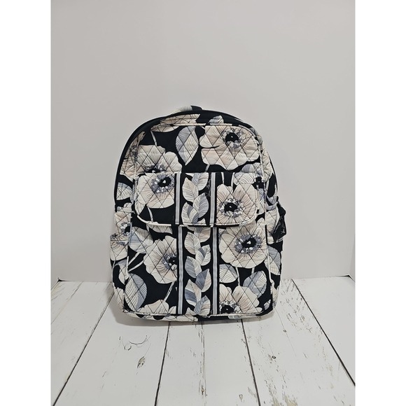 Vera & Lucy Handbags - Vera Bradley Camellia Pattern Quilted Backpack